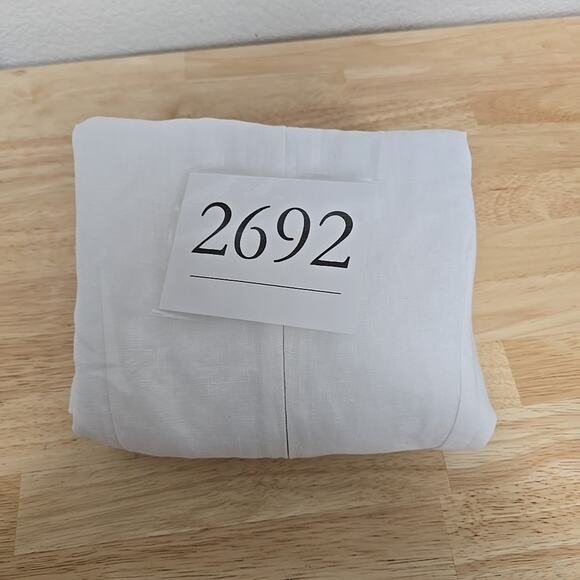 NWT Revolve Rumer Freya Puff Sleeve Linen Cutout Mini Dress Size Medium White - Picture 10 of 10